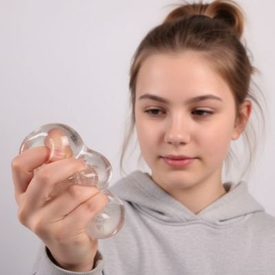 Balle anti stress aide detende adolescente