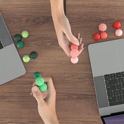 Balle anti stress | Ergonomique - Calin Enfant