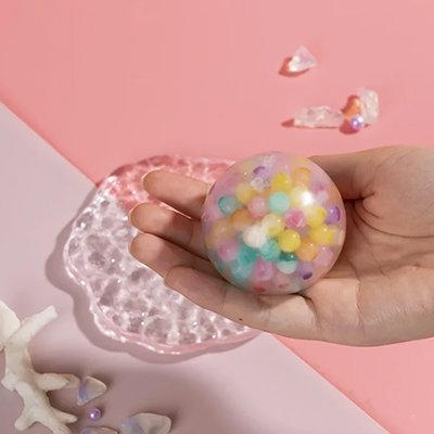 Balle sensorielle bille interieur