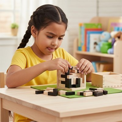 CASSE TETE BOIS | CUBE CASSE - Calin Enfant