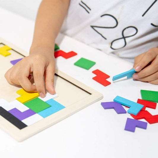 Casse tête en bois cerebral