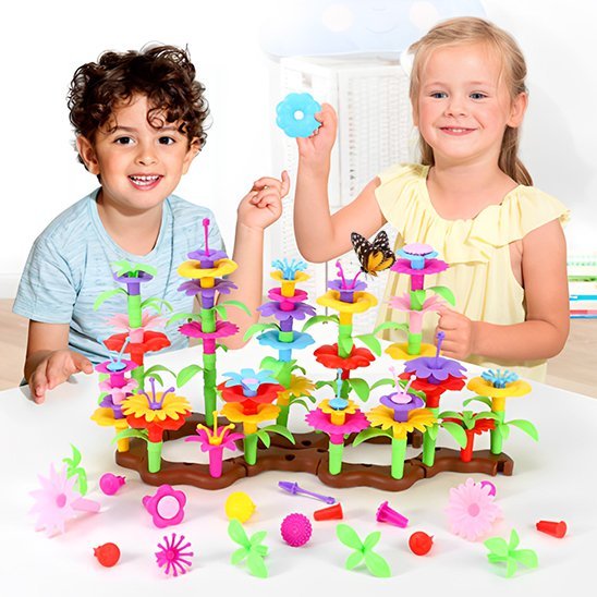 Jeu de construction |flora - créa - Calin Enfant