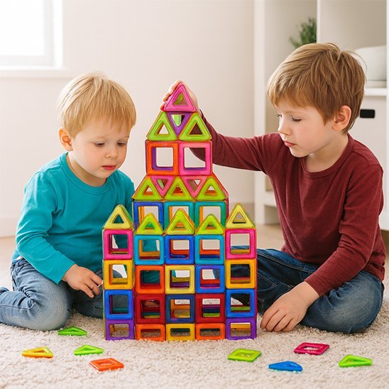 Jeu de construction magnétique | Créatif Kids - Calin Enfant
