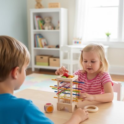 Jeu de société | bâton billes - Calin Enfant