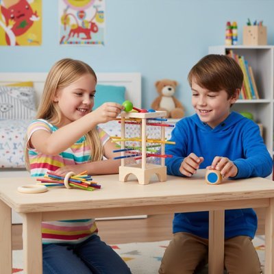 Jeu de société | bâton billes - Calin Enfant