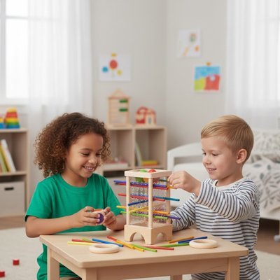 Jeu de société | bâton billes - Calin Enfant