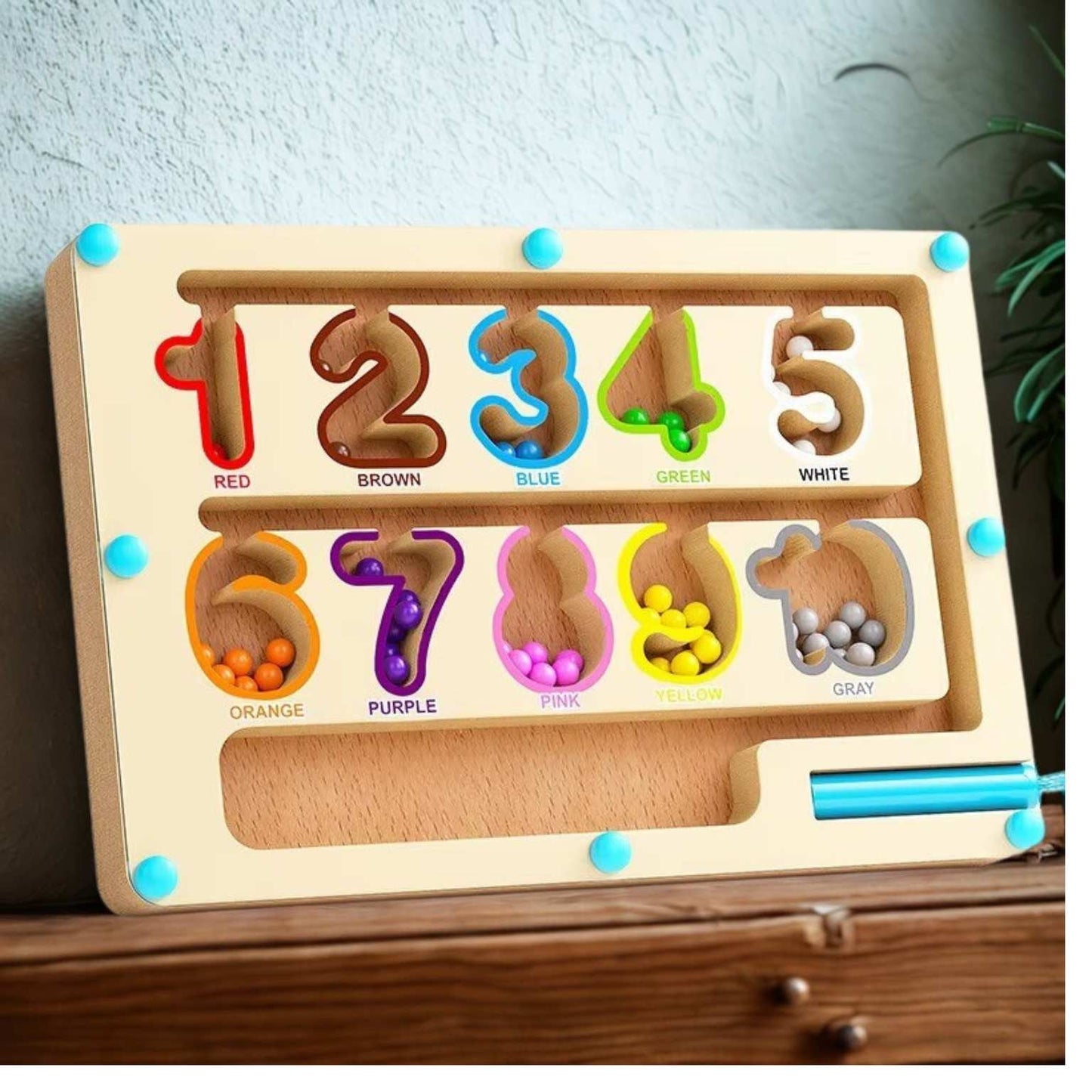 Jeu Magnetique | créa - number - Calin Enfant