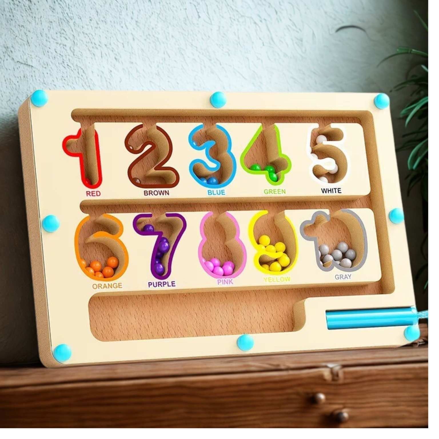 Jeu Magnetique | créa - number - Calin Enfant