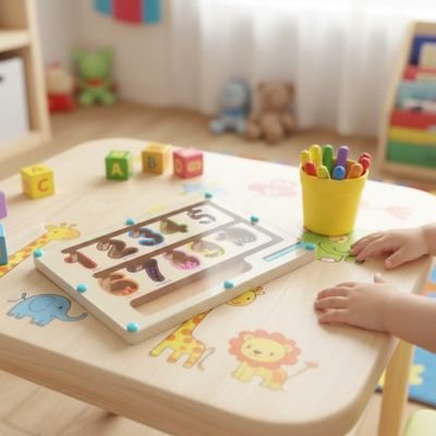 Jeu Magnetique | créa - number - Calin Enfant