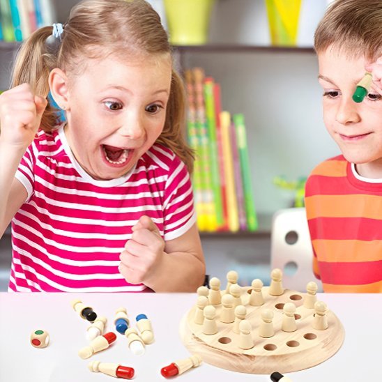 Jeu mémoire | Pion couleur - Calin Enfant
