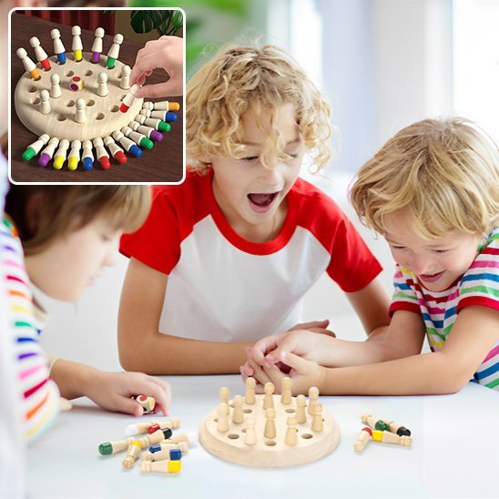 Jeu mémoire | Pion couleur - Calin Enfant
