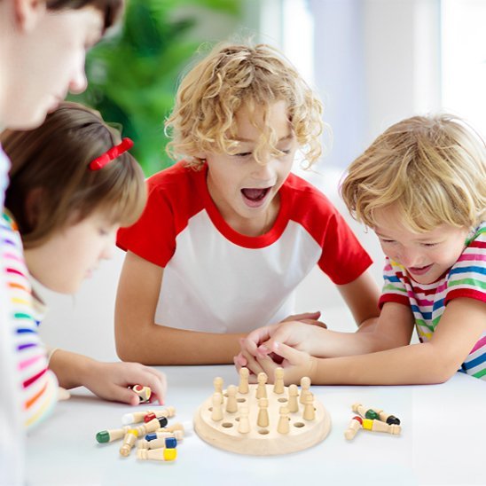 Jeu mémoire | Pion couleur - Calin Enfant