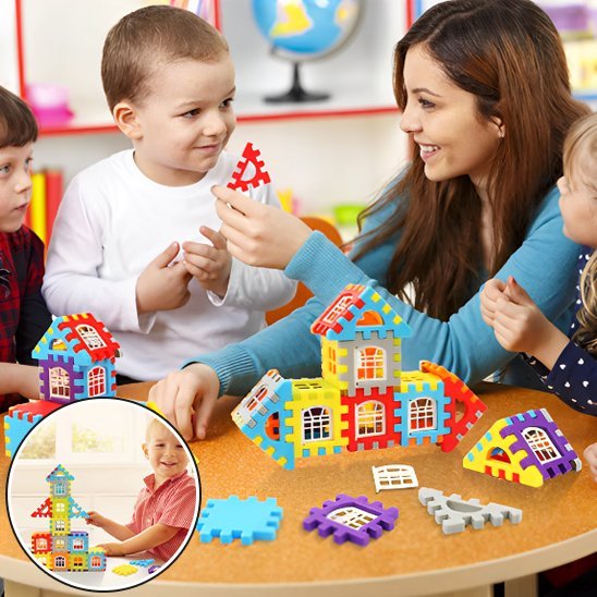 Jeux de construction | Créati - bloc - Calin Enfant