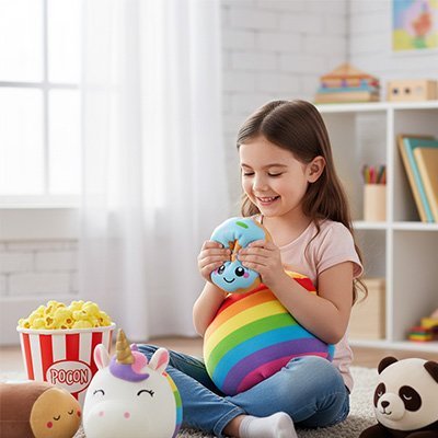 Jouet anti stress | Aliment - kawaii - Calin Enfant