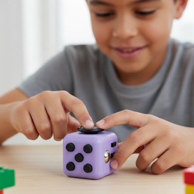 Jouet Anti Stress | Relaxe - cube - Calin Enfant