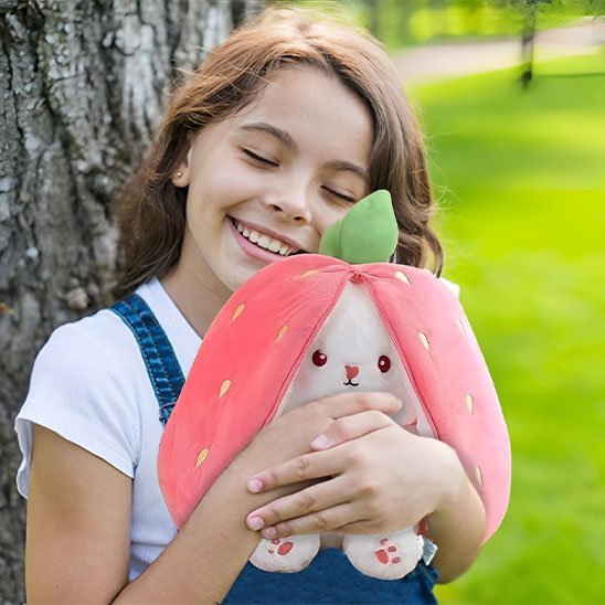 Lapin en peluche | lapin - carofraise - Calin Enfant