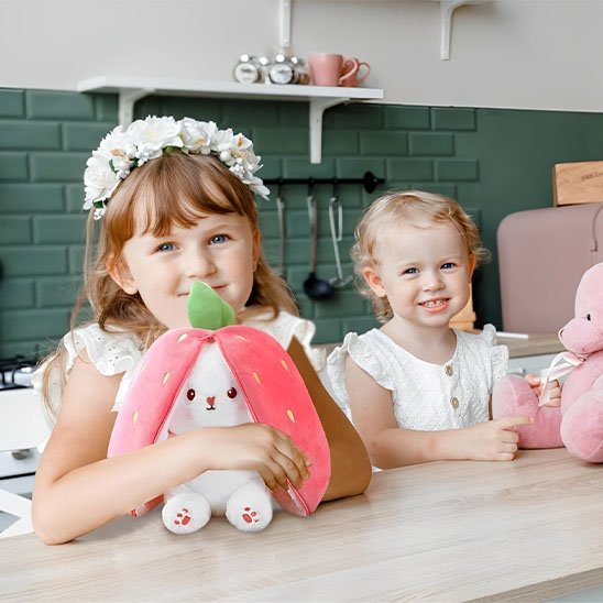 Lapin en peluche | lapin - carofraise - Calin Enfant
