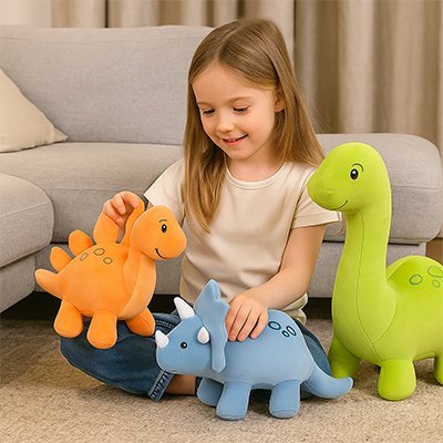 Peluche dinosaure | Dino - douce - Calin Enfant