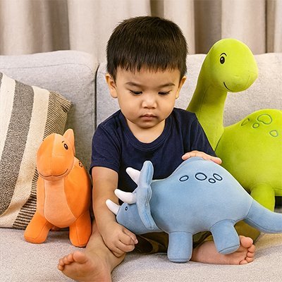 Peluche dinosaure | Dino - douce - Calin Enfant