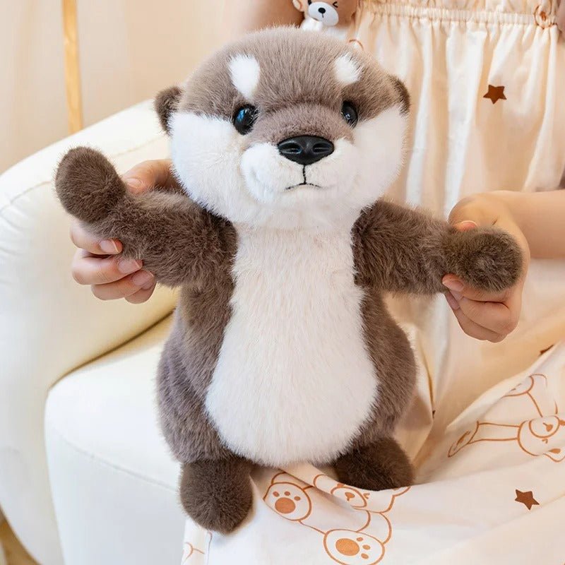 Peluche loutre | Magnétik Calin - Calin Enfant