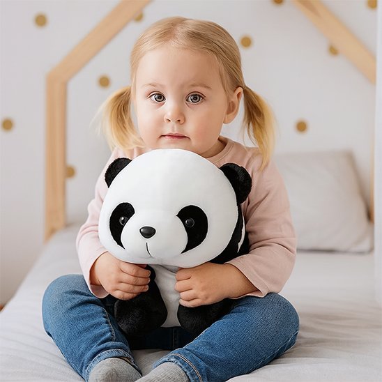 Peluche panda | Panda - bio - Calin Enfant