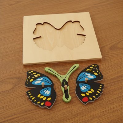 Puzzle bois | 1 - 2 - 3 - Insectes - Calin Enfant