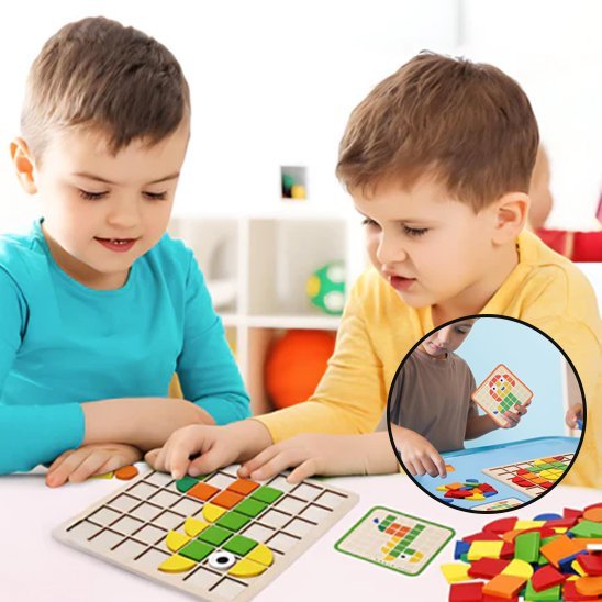 Puzzle bois | Artisanal - puzz - Calin Enfant