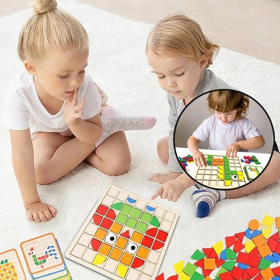 Puzzle bois | Artisanal - puzz - Calin Enfant