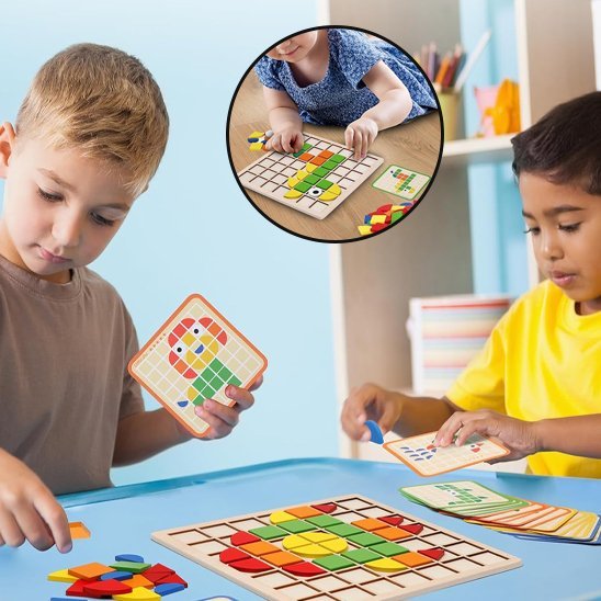 Puzzle bois | Artisanal - puzz - Calin Enfant