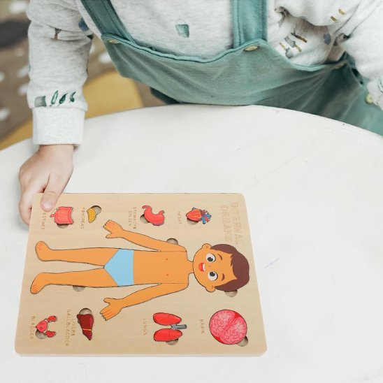 Puzzle bois | Corps Humain - Calin Enfant