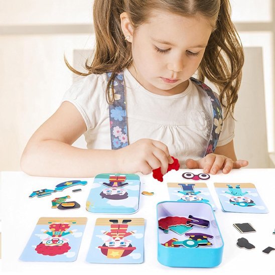 Puzzle magnétique | costume - moi - Calin Enfant