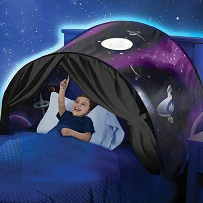 Tente de lit enfant | Aventure - dino - Calin Enfant