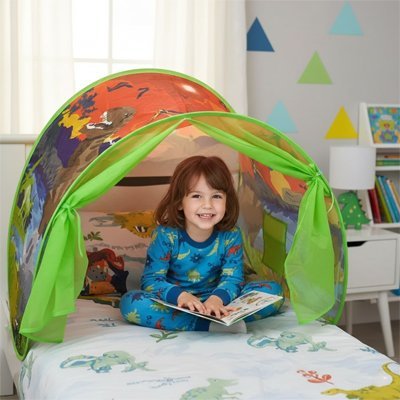 Tente de lit enfant | Aventure - dino - Calin Enfant