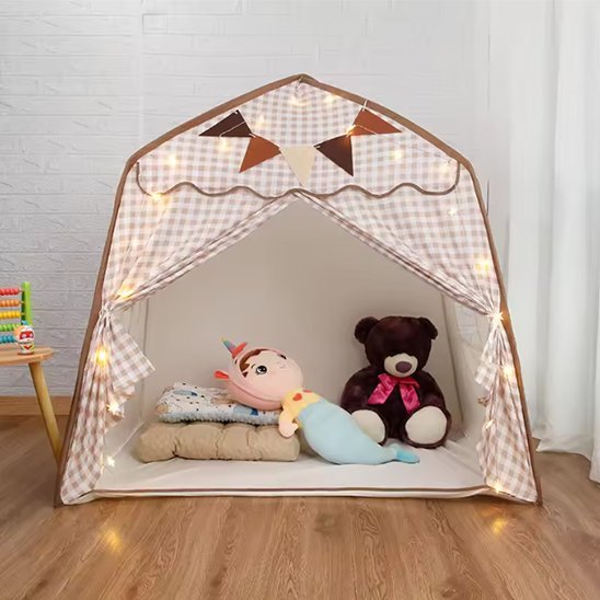 tente enfant univers magique avec peluche